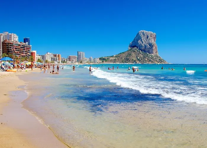 100 M De Playa Lägenhet Calpe